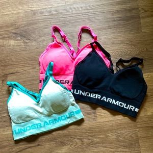 Under Armour Pink Compression Bra